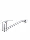 Kuchinox Hansgrohe Küchenarmatur Zähler Silber