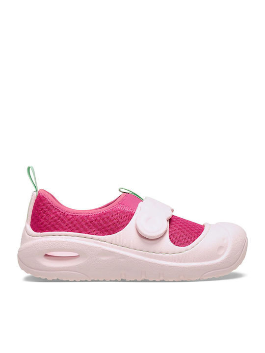 Crocs Swiftwater Kids Anatomic Beach Clogs Pink