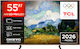 TCL Smart Τηλεόραση 55" 4K UHD QD-Mini LED A400 Pro Art HDR (2026) 55A400 Pro
