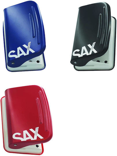 Perforatoare De Hârtie Sax 10 Foi De Hârtie 9,5x6cm Sax 218 Roșu