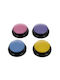 Set 4 Animal Training Buttons Multicolor