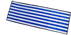 Foldable Beach Mat Pebbles White Blue Foldable Beach Mat Pebbles White Blue