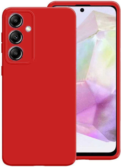 Forcell Samsung Galaxy A55 5G Soft Touch Handyhülle Silikon Rot