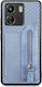 Forcell Xiaomi Poco C65 Xiaomi Redmi 13C 4G Flip Zipper Wallet Hard Case Blue