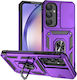Forcell Samsung Galaxy A55 5g A35 5g Sliding Camshield Holder Hard Case Purple