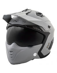 A-Pro Alien Modular with Sun Visor ECE 22.06 Matt Grey