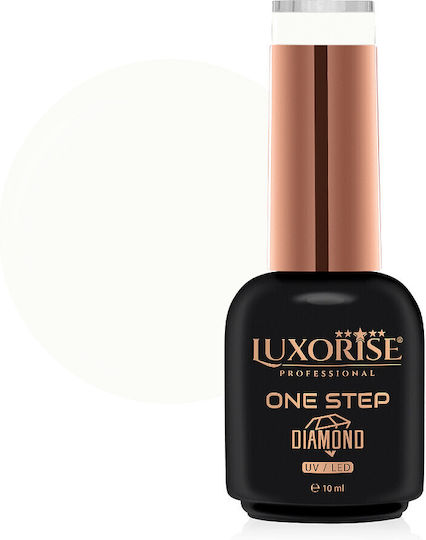 Luxorise Diamond Ojă Pentru Unghii Cu Gel Intense Alb 10ml
