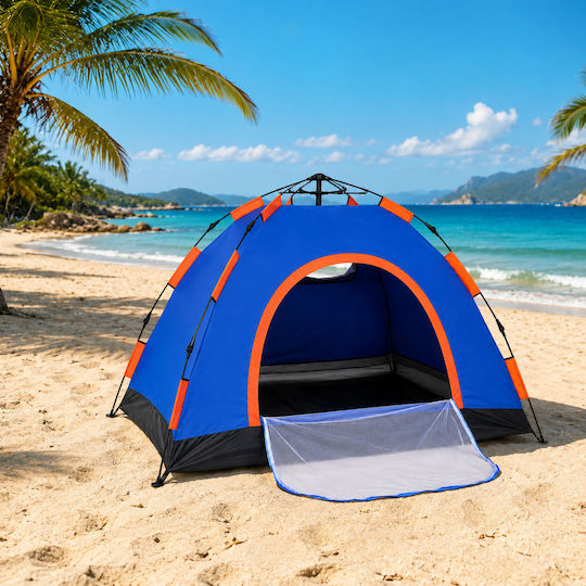 Galifas Αυτόματη Σκηνή Camping Igloo Μπλε για 4 Άτομα 200x200x150εκ.