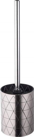 Bisk Metallic Toilet Brush Silver