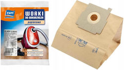 RAVI Vacuum Cleaner Bags 5pcs Compatible with Zelmer Vacuum Cleaner / Universal