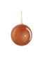 Safe Plastic Ball 8 Cm Mica Orange Orange