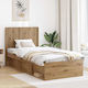 vidaXL Bed Headboard Artisan Oak Wooden Brown 9...