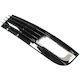 Audi A8 D3 Fl 08-10 Halogen Grill Im Stoßfänger Schwarz + Chrom Links