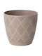 Form Plastic Eco Ghiveci De Flori Plastic Bej Cu Farfurie 172x19cm