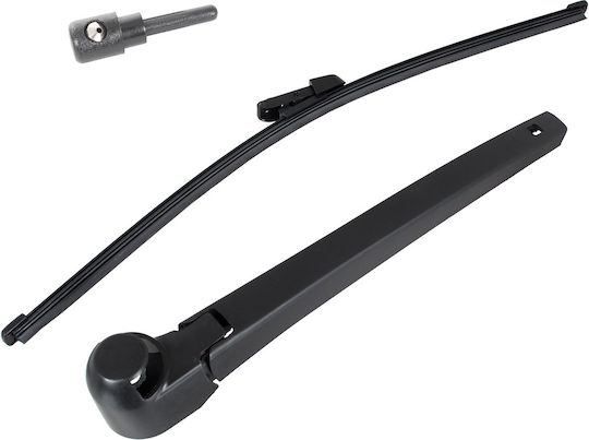 Skoda Superb Ii Combi 2008 Rear Wiper Arm + Blade + Rear Window Washer Nozzle 2 Pcs Set