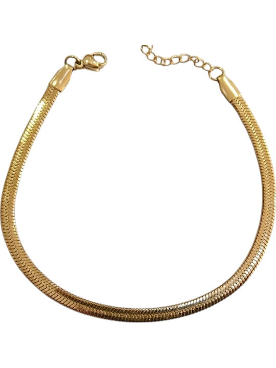 Kalliopi Silver Επιχρυσωμένη Αλυσίδα Ποδιού από Ατσάλι Kalliopi Silver Επιχρυσωμένη Αλυσίδα Ποδιού από Ατσάλι