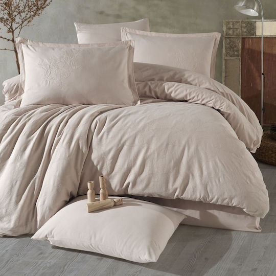 Clasy Home Подредба Двойна 200x220см Бежова