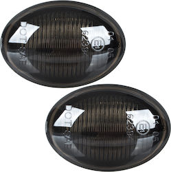 Fiat 500 500c 500l 2007 Led Side Indicator Smoked Dynamic 2 Pcs Set Fiat 500 500c 500l 2007 Led Side Indicator Smoked Dynamic 2 Pcs Set