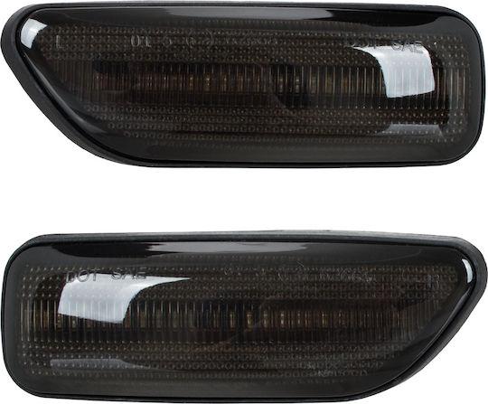 Volvo S60 I S80 I V70 II XC70 I XC90 I LED Seitenblinker Rauch Dynamic 2 Stück Set