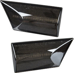 Opel Vectra C 02-09 Led Side Indicator Smoked Dynamic 2 Pcs Set