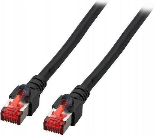 Securitynet S/FTP Cat.6 (Gigabit) Network Cable Ethernet 5m Black