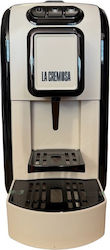 Toraldo La Cremosa Coffee Machine for E.S.E. Pod Capsules 19bar Pressure Beige