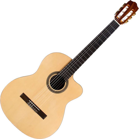 Cordoba Guitars Protege C1m-ce Електрокласическа Китара 4/4 Натурална с Калъф Basic Bundle
