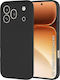 Silky Silicone Case Honor 600 Pro Shockproof Sticker Set Softelegance Black