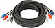 L1rca255c 4-channel Coaxial Rca Signal Cable Level 1 5.5m Ζευγος