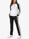 Damen Jogginghosen Set Schwarz/Weiß