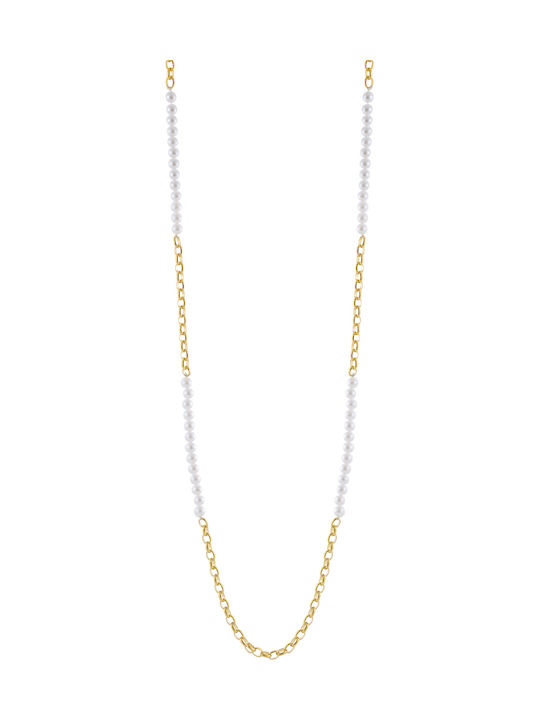 Loisir Neck Chain Gold Plated Steel
