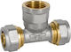 Pex-al-pex Chrome Tee 1/2-16*16 Weiblich D1/2*16*16td