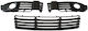 Vw Passat B5 Fl 00-05 Halogen Kühlergrill In Vorderseite Stoßstangen L+r+Mitte Set