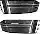 Audi A4 B9 S-line 15-19 Front Bumper Grille Left + Right 2 Pcs Set