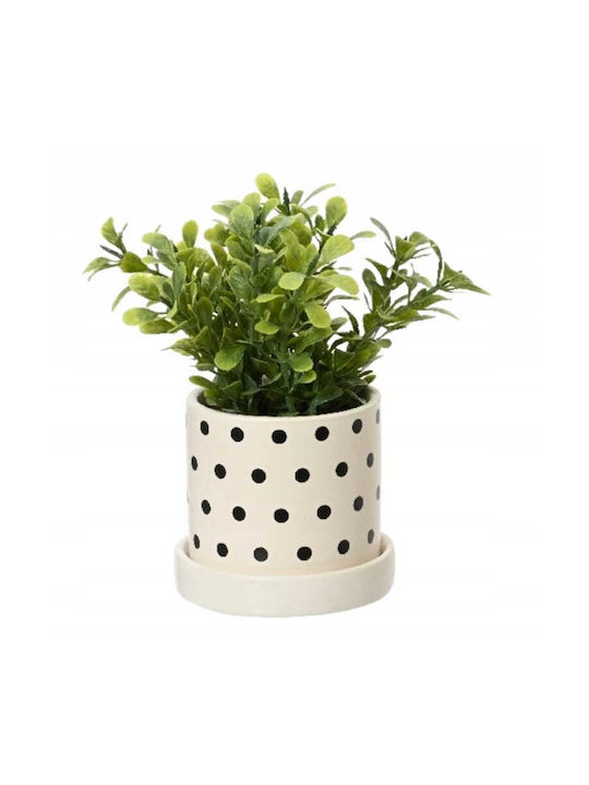 Green Plant In A Pot Artificial Decorative 16x8 Cm