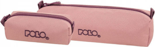 Polo Pencil Case Cylinder Pink
