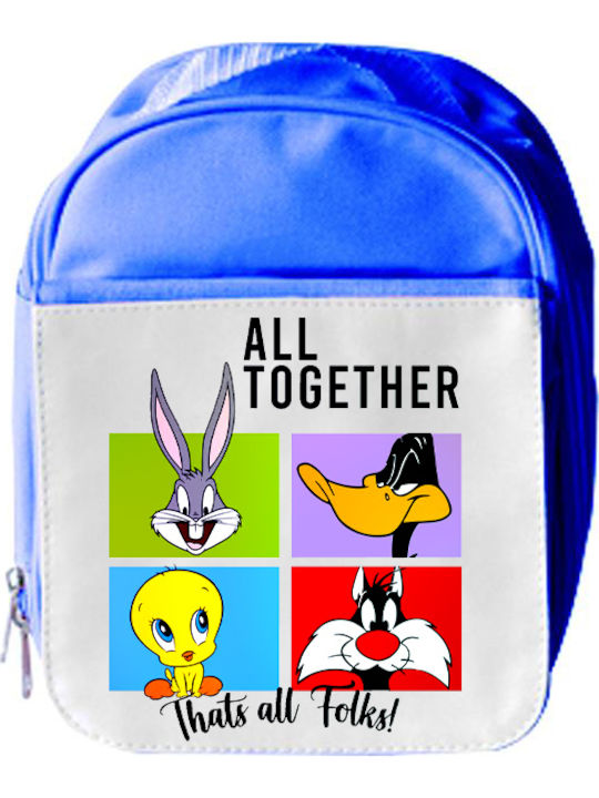 Детска Чанта Looney Tunes Синя 33x25x10см