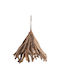 HomeMarkt Pendant Light Light Blue Boho With E27 Socket 48x54x52cm