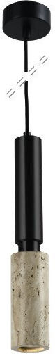 Inlight Κρεμαστό Φωτιστικό Γκρι με Ντουί GU10 7.5x7.5x35εκ.