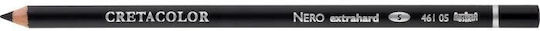 Pencils Nero Oil Based Coal And Ash 5 Extrahard 174mm Lead 3.8mm Box 3 Pieces Cretacolor