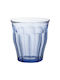 Duralex Marine Set Brillen Wasser Glas in Blau Farbe 250ml 6 Stück