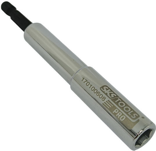 Καρυδάκι Εξάγωνο 8mm Αξονάκι 1/4'' 110mm Sks Tools 170100608