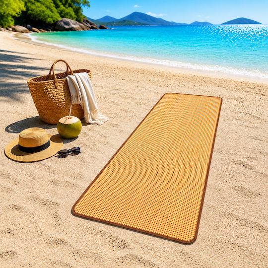 Beach Mat Bamboo Style Premium 90x200cm Oem