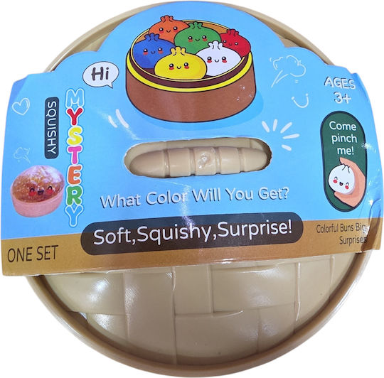 Taba World Glitter Squishy Dumpling Αφρώδες (Διάφορα Σχέδια) 1τμχ
