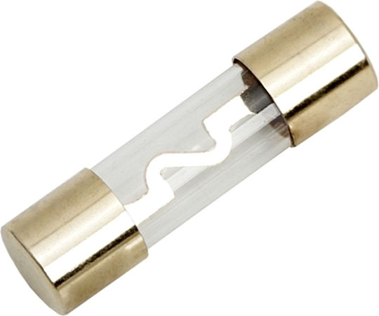 Set 10 Gold-plated Auto Fuses 80a 10×37 Mm Car Audio Amplifier