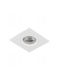 Kanlux Talu Ip44 Dsl-w Non-adjustable Ceiling Spotlight Without Gx5.3/gu10 Socket Max 10w White 39542