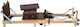 Pegasus Pilates Reformer Eiche Pilates-Betten