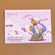 Teddy Island Series Painting Pad A4 – Purple Blank Inner Pages 28 Sheets