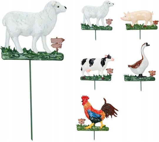 Decorative Garden Spike Animals Ornament On A Stick 42 Cm