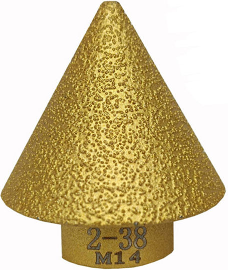 Freza Diamantată Conică 2-38mm Plăci Granit Marmură Sks Tools 13010030